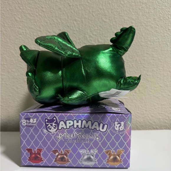 Aphmau Meemeow Emerald Dragon Cat Plush 6” - New Open Box - Picture 4 of 7